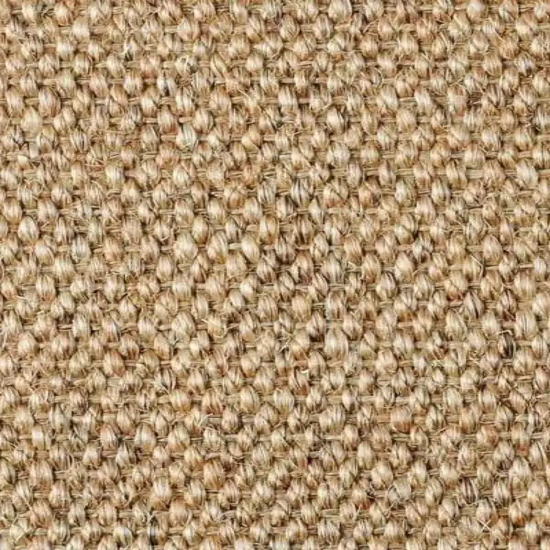ribbed natural sisal carpet